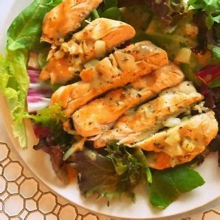 grilled-chicken-with-mustard-sauce-and-greens-meal-planning image