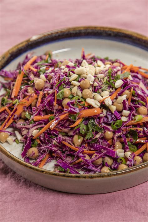 thai-red-cabbage-and-chickpea-salad-bourbon-barrel image