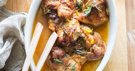 baked-orange-and-rosemary-chicken-thighs-food-to image