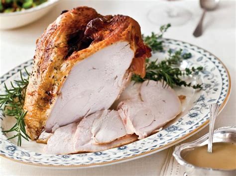 brined-roast-turkey-breast-with-herb-pan-gravy image
