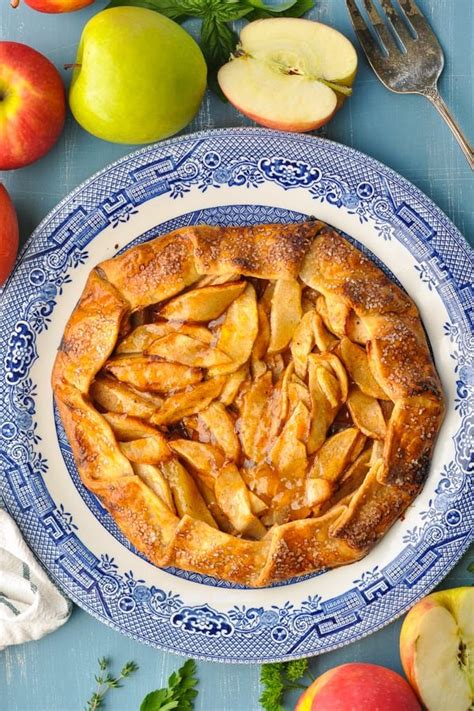 apple-galette-quick-and-easy-the image