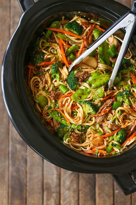slow-cooker-lo-mein-damn-delicious image
