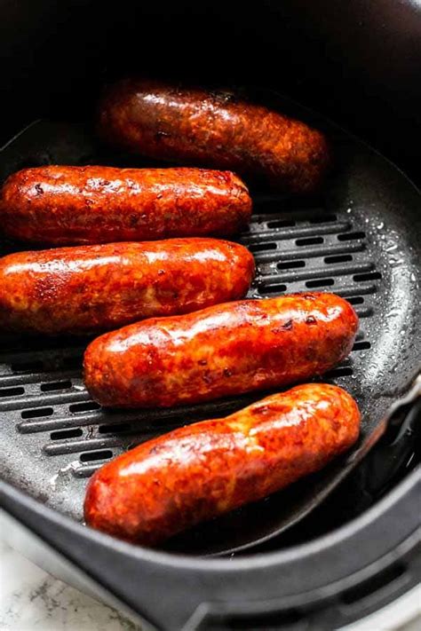 how-to-make-air-fryer-sausages-fast-food-bistro image
