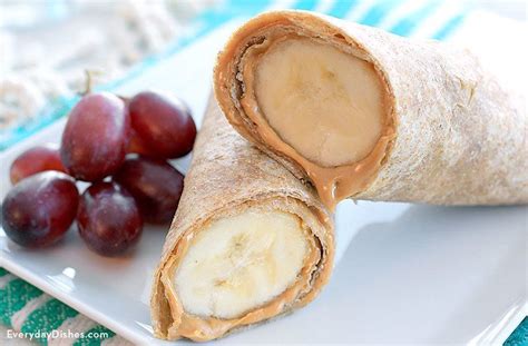 quick-and-easy-peanut-butter-banana-wraps image