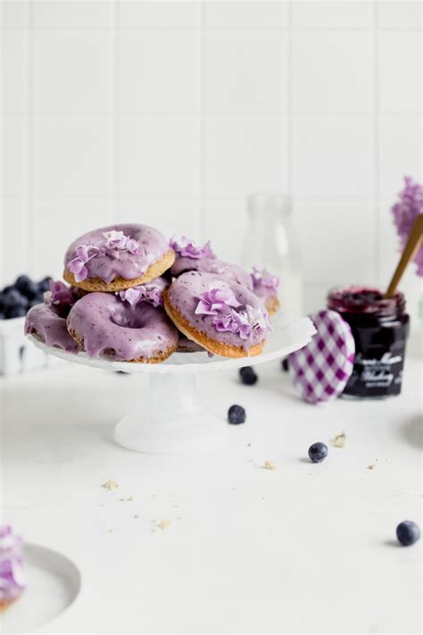 baked-blueberry-donuts-broma-bakery image