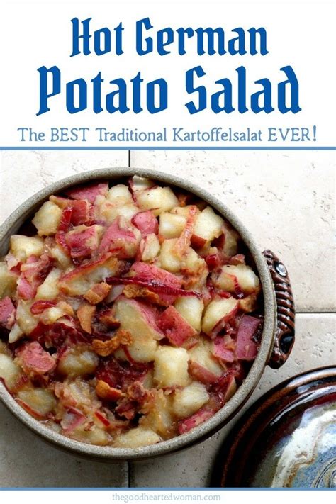 hot-german-potato-salad-bavarian-kartoffelsalat-the image