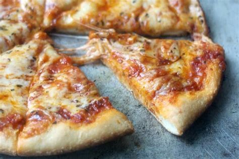 easy-pizza-dough-no-rise-pizza-dough-baker-bettie image