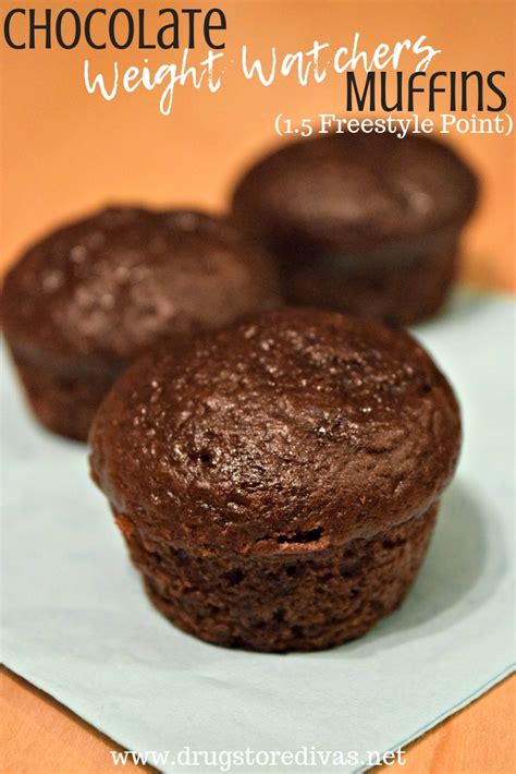 chocolate-weight-watchers-muffins-recipe-drugstore image