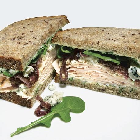 smoked-turkey-blue-cheese-and-red-onion-sandwiches image