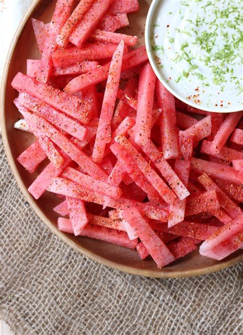 watermelon-fries-with-coconut-lime-dip-abbeys-kitchen image