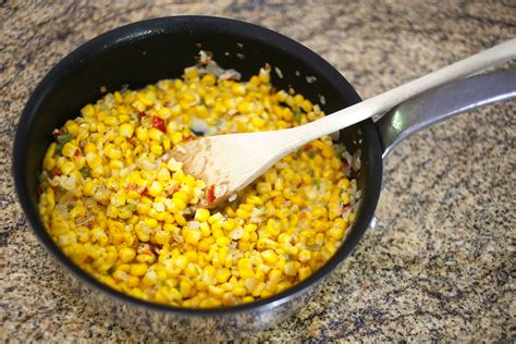 mexican-style-corn-with-peppers-recipe-the-spruce image