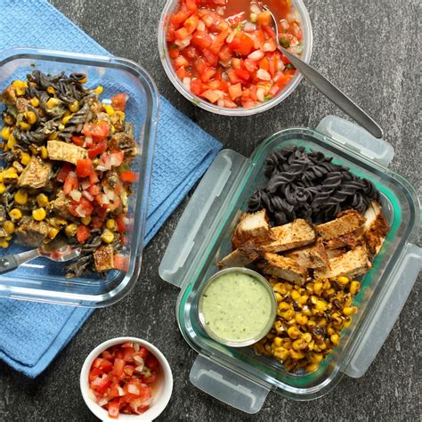 southwest-black-bean-pasta-salad-bowls-eatingwell image