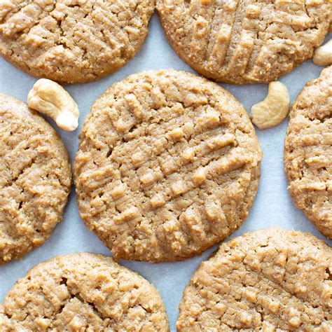 4-ingredient-paleo-vegan-cashew-butter-cookies image