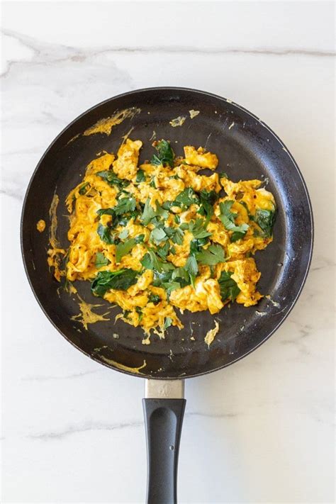 turmeric-scrambled-eggs-honest-cooking image