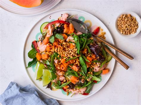 salmon-and-papaya-salad-nourish-every-day image