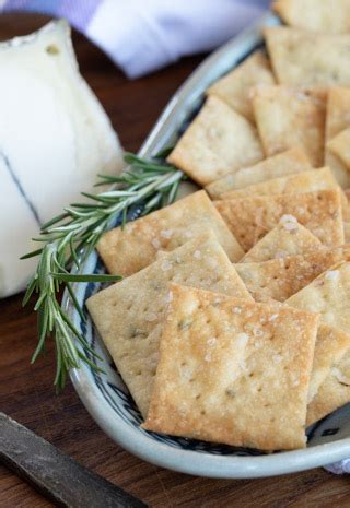 rosemary-olive-oil-sourdough-crackers-butter-air image