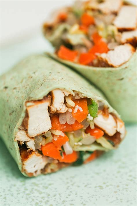 thai-chicken-wraps-with-spicy-peanut-sauce-florida image