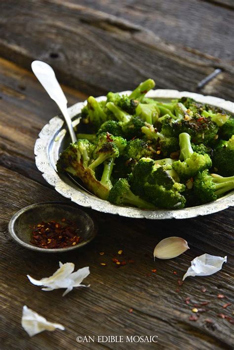 italian-broccoli-spicy-garlic-broccoli-recipe-an-edible-mosaic image