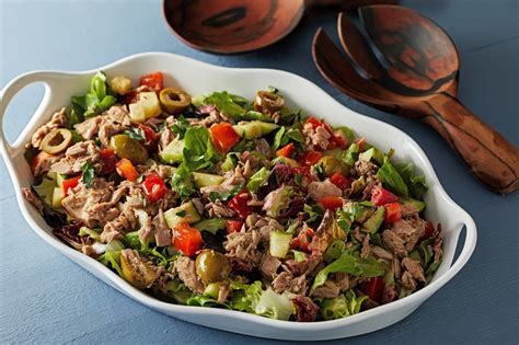 mediterranean-chopped-salad-bowl-with-tuna-washington-post image