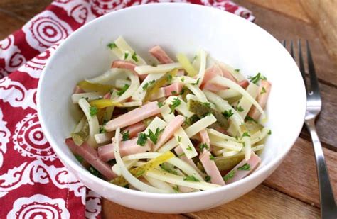 swiss-wurstsalat-sausage-salad-the-daring-gourmet image