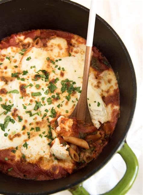 the-best-one-pot-baked-ziti-bless-this-mess image