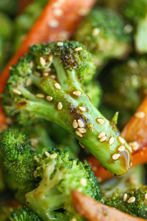 asian-roasted-carrots-and-broccoli-damn-delicious image