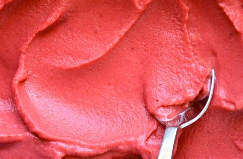 5-minute-healthy-strawberry-frozen-yogurt-just-a-taste image