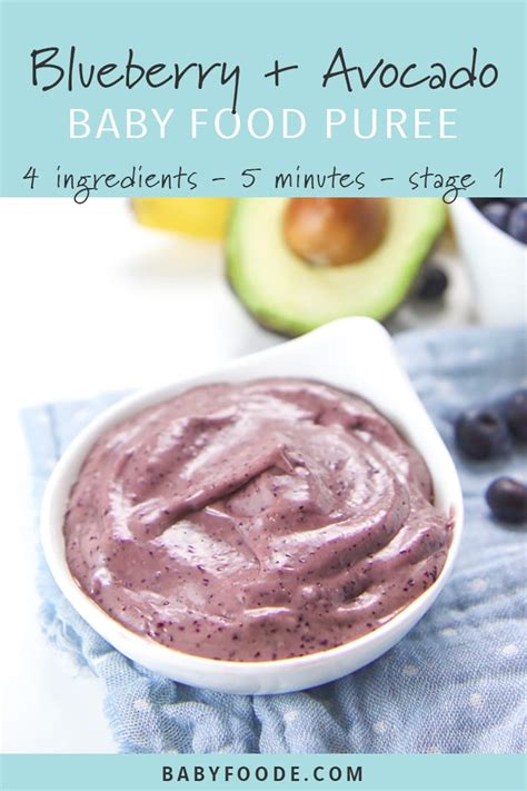 5-minute-banana-blueberry-avocado-baby-food image