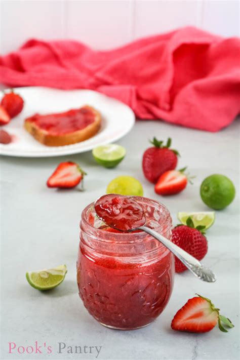 how-to-make-strawberry-key-lime-jam-pooks-pantry image