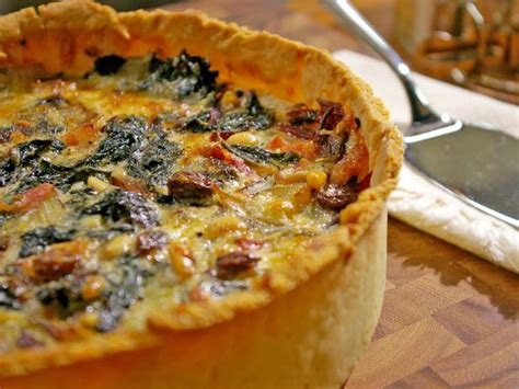 savoury-swiss-chard-tart-recipes-cooking-channel image