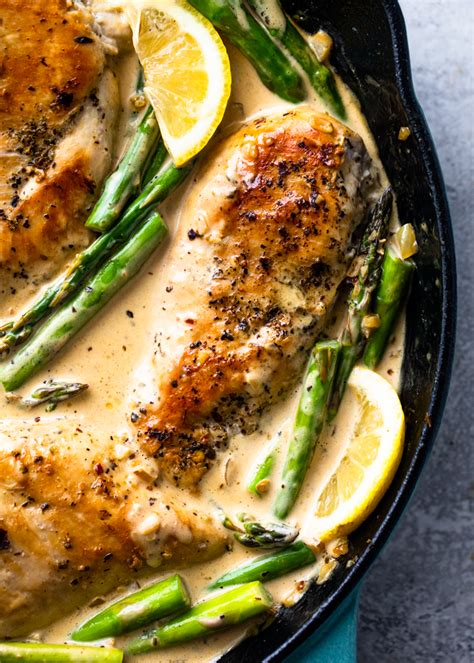 creamy-lemon-chicken-with-asparagus-gimme-delicious image