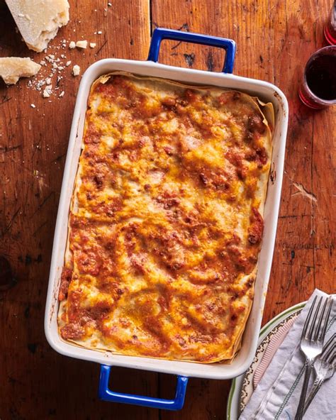 broken-lasagna-pasta-with-meat-sauce-hip-foodie-mom image