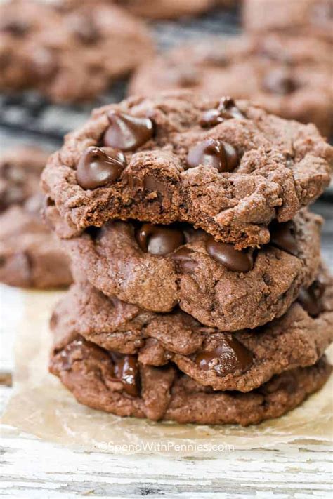 chocolate-cake-mix-cookies-spend-with-pennies image