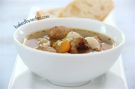 slow-cooker-mini-meatball-minestrone-soup-baked image