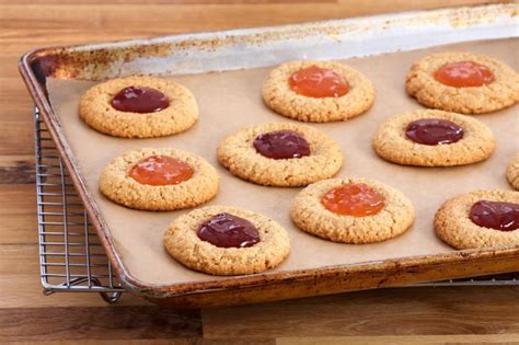 best-almond-butter-thumbprint-cookies-recipes-food image