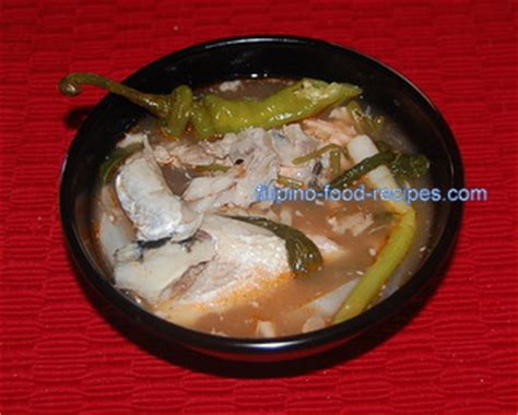 sinigang-na-isda-fish-cooked-in-sour-tamarind-soup image