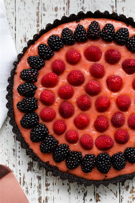 triple-citrus-tart-with-chocolate-crust-and-berries image
