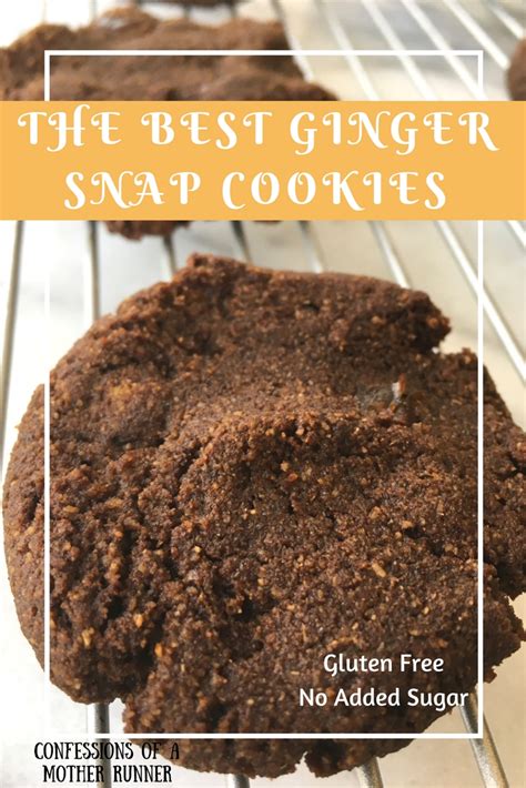 the-best-ginger-snap-cookies-sugar-free-gluten-free image