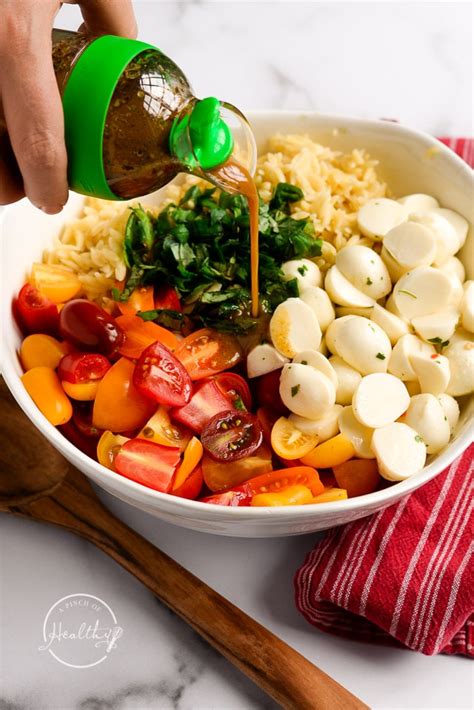 caprese-orzo-salad-a-pinch-of-healthy image