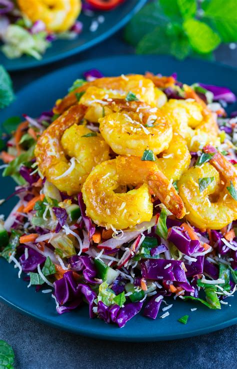thai-chopped-salad-with-lemongrass-ginger-shrimp image