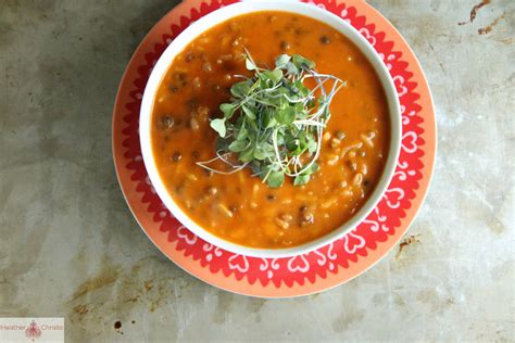 spicy-tomato-lentil-soup-heather-christo image