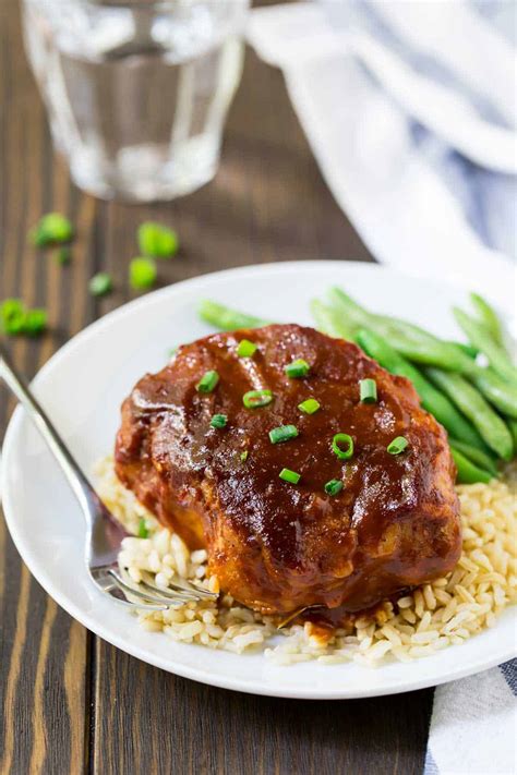 crock-pot-pork-chops-with-onions-and-bbq-sauce image