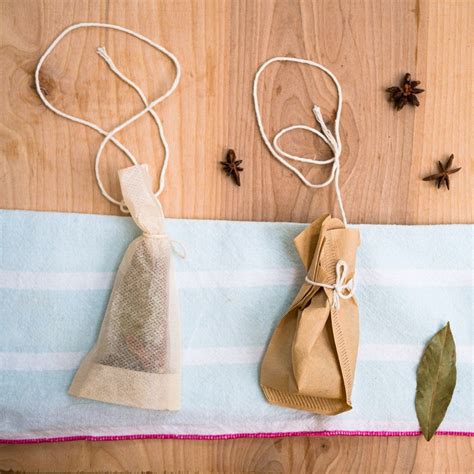 how-to-make-spice-sachets-with-coffee-filters-teabags-garlic image