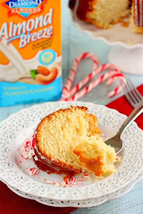 vanilla-pound-cake-with-peppermint-glaze-pumpkin image