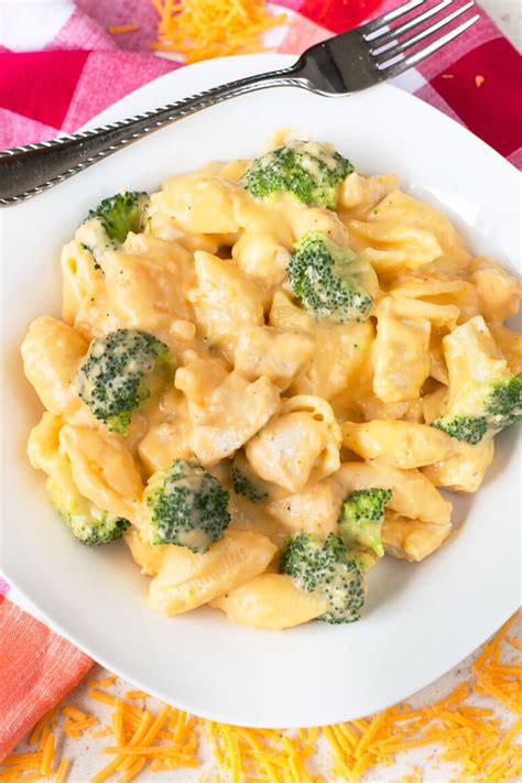 cheesy-chicken-broccoli-pasta-shells-cookin-with-mima image