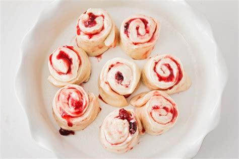 raspberry-cream-cheese-sweet-rolls-one-little-project image