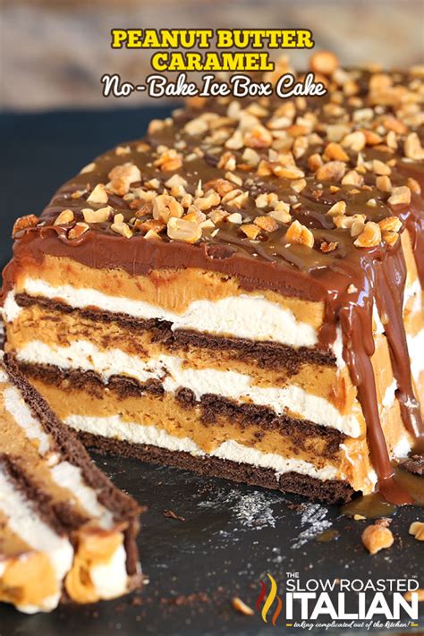 peanut-butter-caramel-no-bake-icebox-cake image