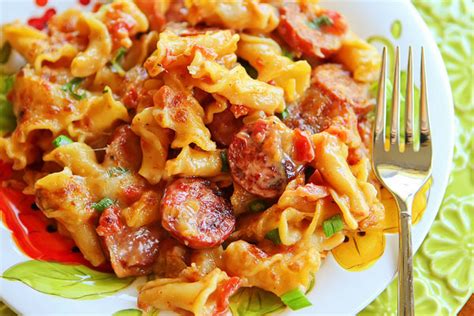 spicy-sausage-pasta-the-best-sausage-pasta image