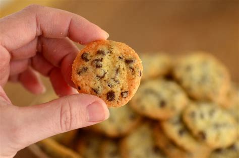 tiny-crispy-crunchy-chocolate-chip-cookies-baking image