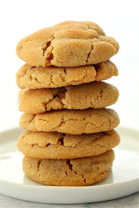 soft-and-chewy-peanut-butter-cookies-crunchy image